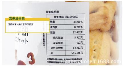 【台湾进口 合味堂多巴骨头饼(牛奶味)120g*24】价格,厂家,图片,饼干、薄饼,长沙市雨花区贝果森食品商行-